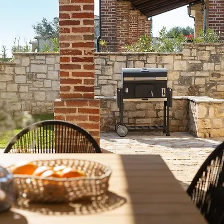 Rustic Clematis With A Pool In Istria Vila *